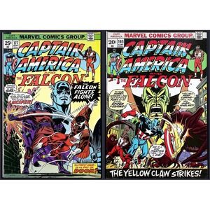 Captain America #165‎ 177 Marvel 1974 Yellow Claw Lucifer Appearance VF